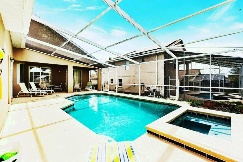 Spacious Disney Themed 5Bed Villa! Private Heated Enclosed Pool/Spa/Bbq! Davenport Eksteriør bilde