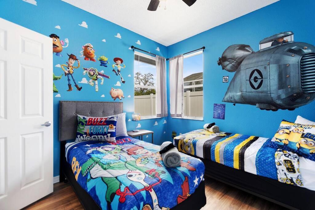 Spacious Disney Themed 5Bed Villa! Private Heated Enclosed Pool/Spa/Bbq! Davenport Eksteriør bilde